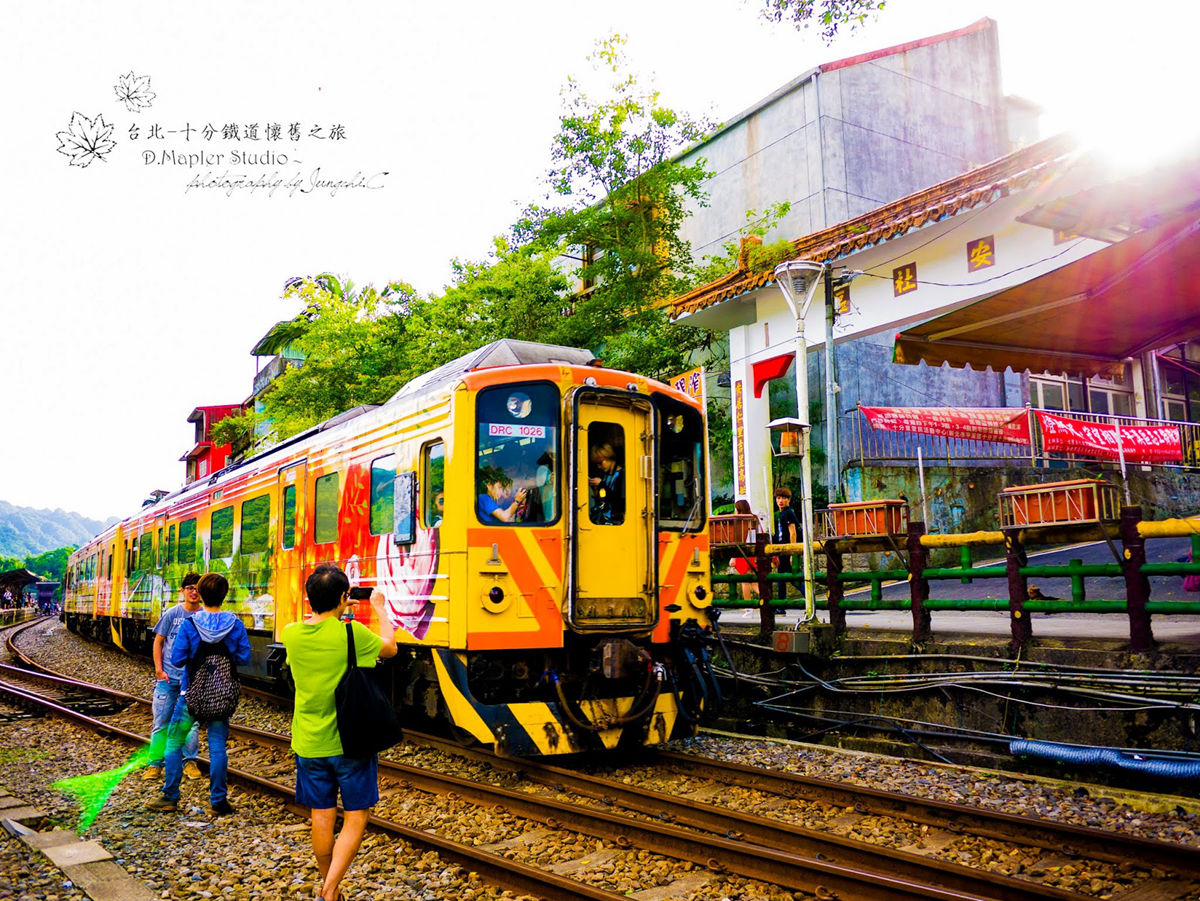 新北平溪｜十分車站、十分老街、十分瀑布