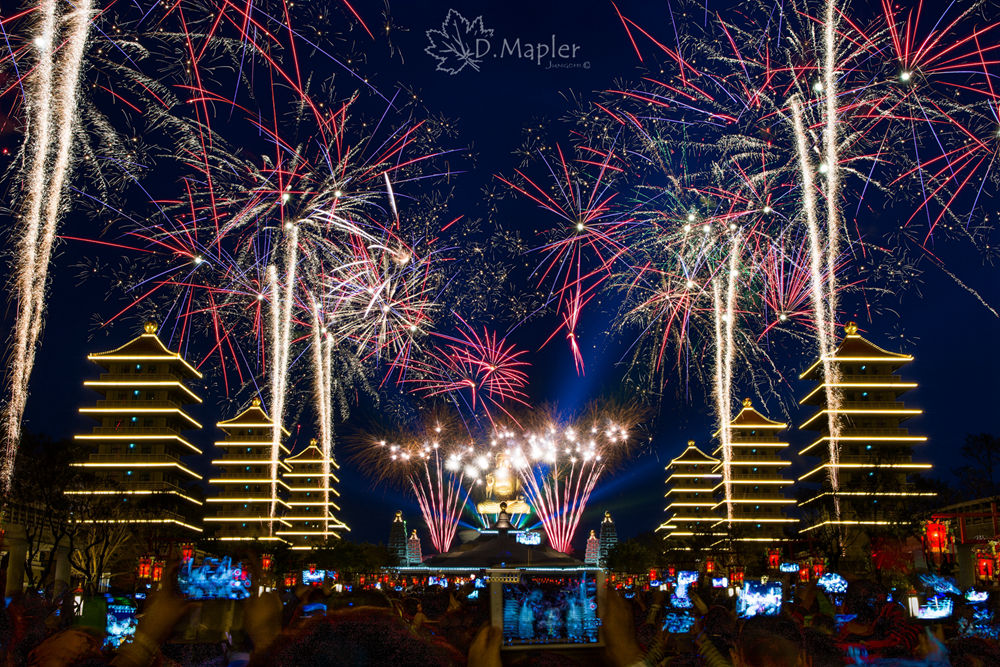 2015佛光山平安燈會