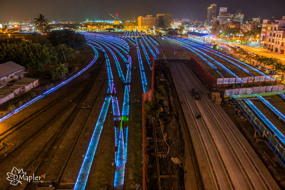 駁二哈瑪星光任務，點亮哈瑪星百年鐵道