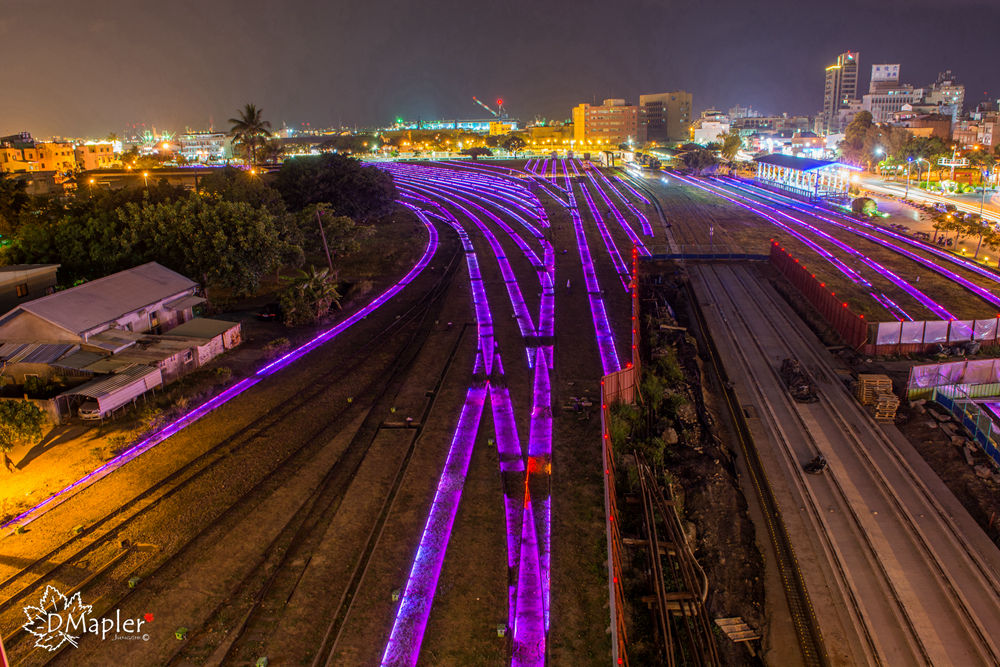 駁二哈瑪星光任務，點亮哈瑪星百年鐵道