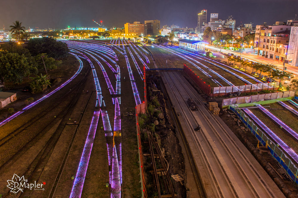 駁二哈瑪星光任務，點亮哈瑪星百年鐵道