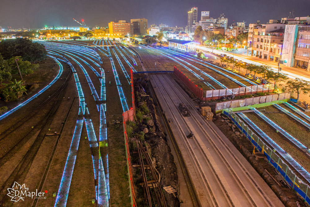 駁二哈瑪星光任務，點亮哈瑪星百年鐵道