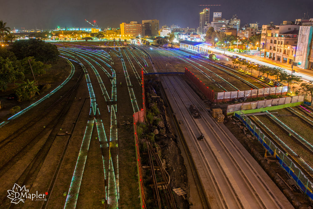 駁二哈瑪星光任務，點亮哈瑪星百年鐵道