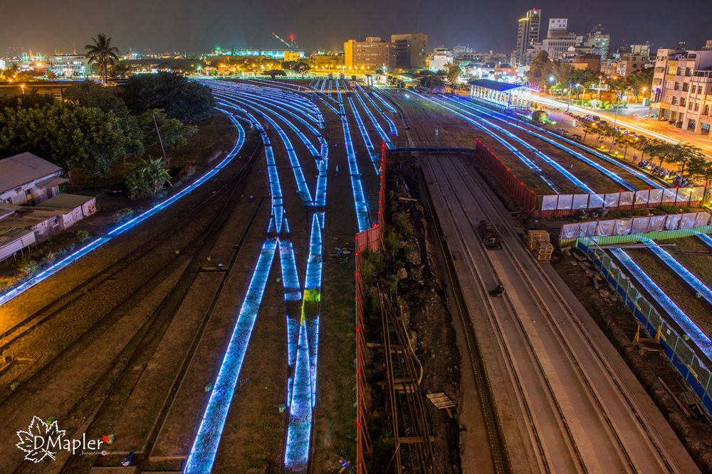 駁二哈瑪星光任務，點亮哈瑪星百年鐵道