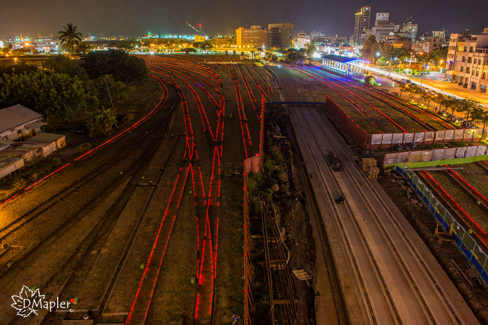 駁二哈瑪星光任務，點亮哈瑪星百年鐵道