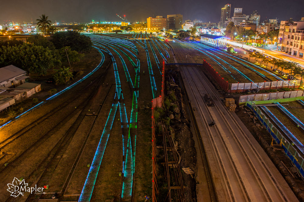 駁二哈瑪星光任務，點亮哈瑪星百年鐵道