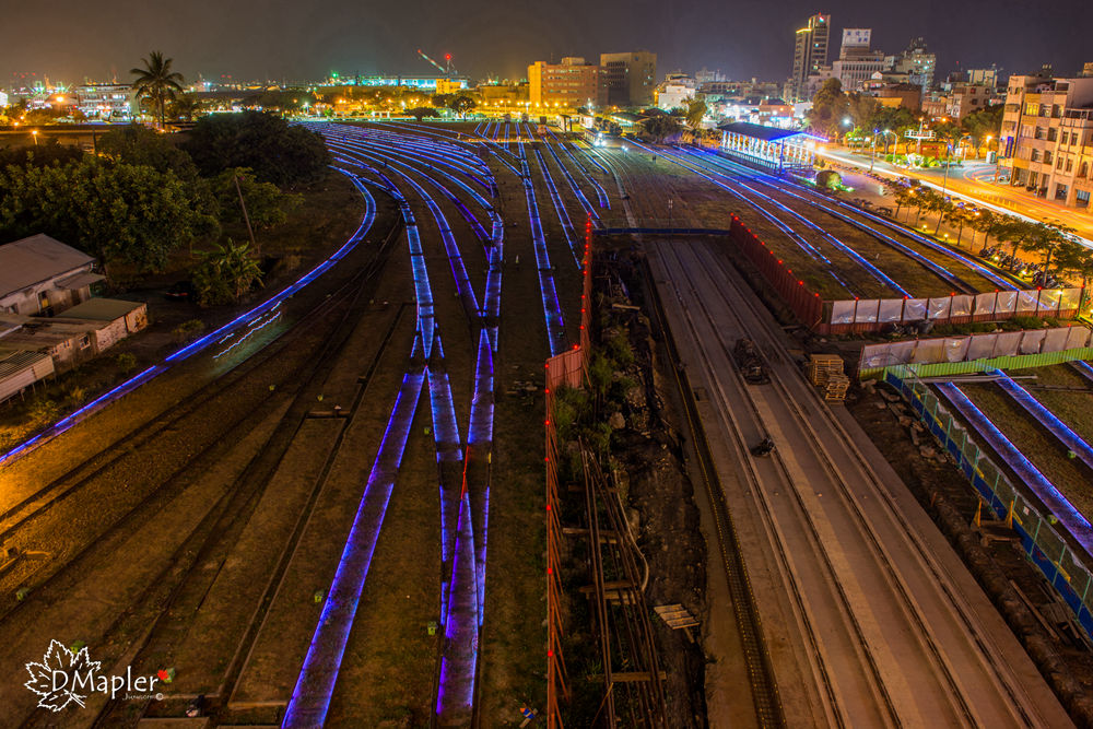 駁二哈瑪星光任務，點亮哈瑪星百年鐵道