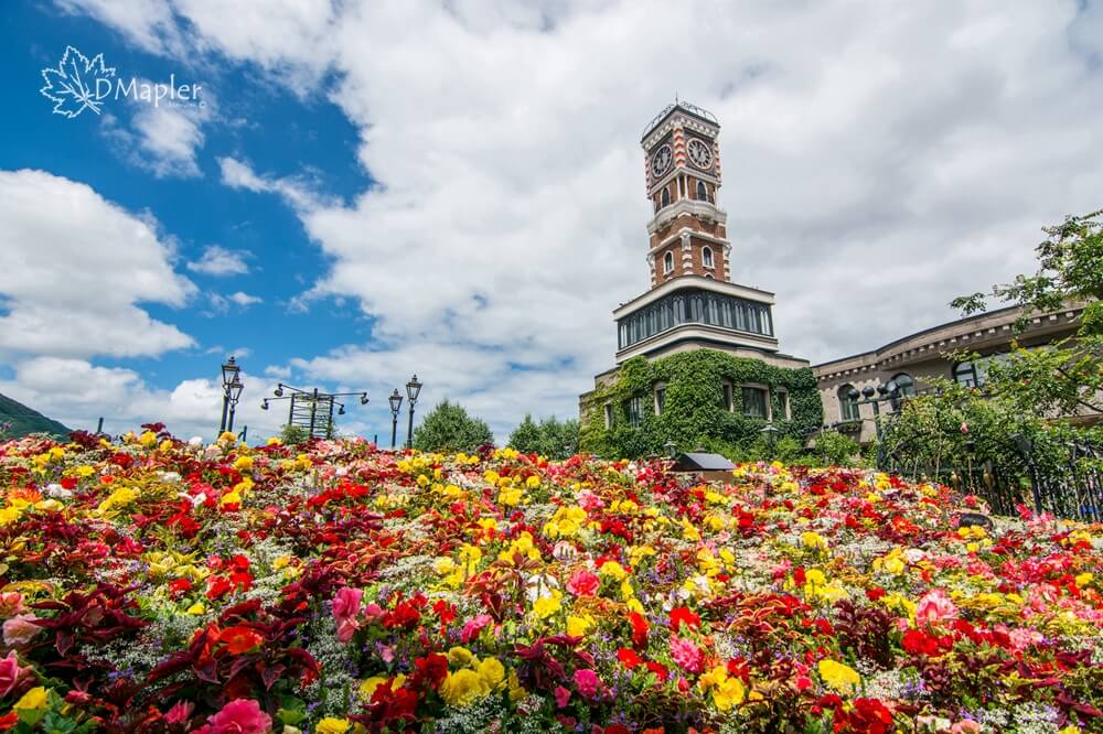 日本北海道｜白色戀人公園｜美麗的歐式建築庭園