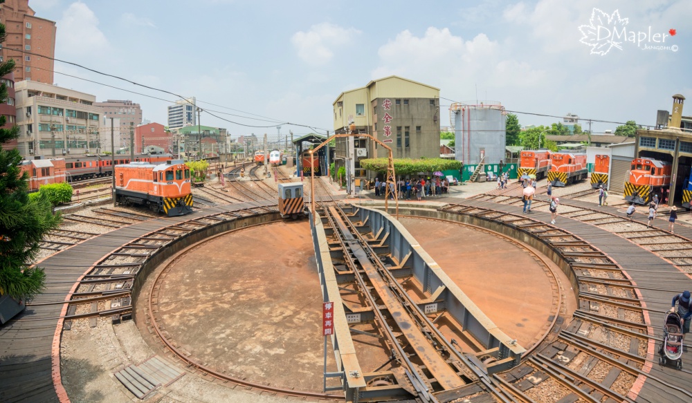 彰化|扇形車庫|全台僅存火車頭旅館鐵道迷必逛古蹟