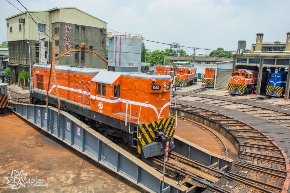彰化|扇形車庫|全台僅存火車頭旅館鐵道迷必逛古蹟