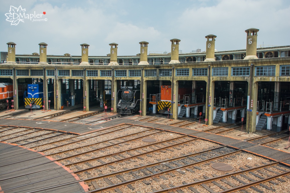 彰化|扇形車庫|全台僅存火車頭旅館鐵道迷必逛古蹟