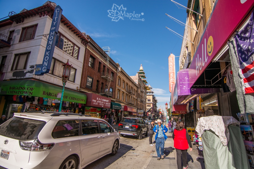 美國舊金山|唐人街中國城Chinatown|亞洲外第二大華人聚集地