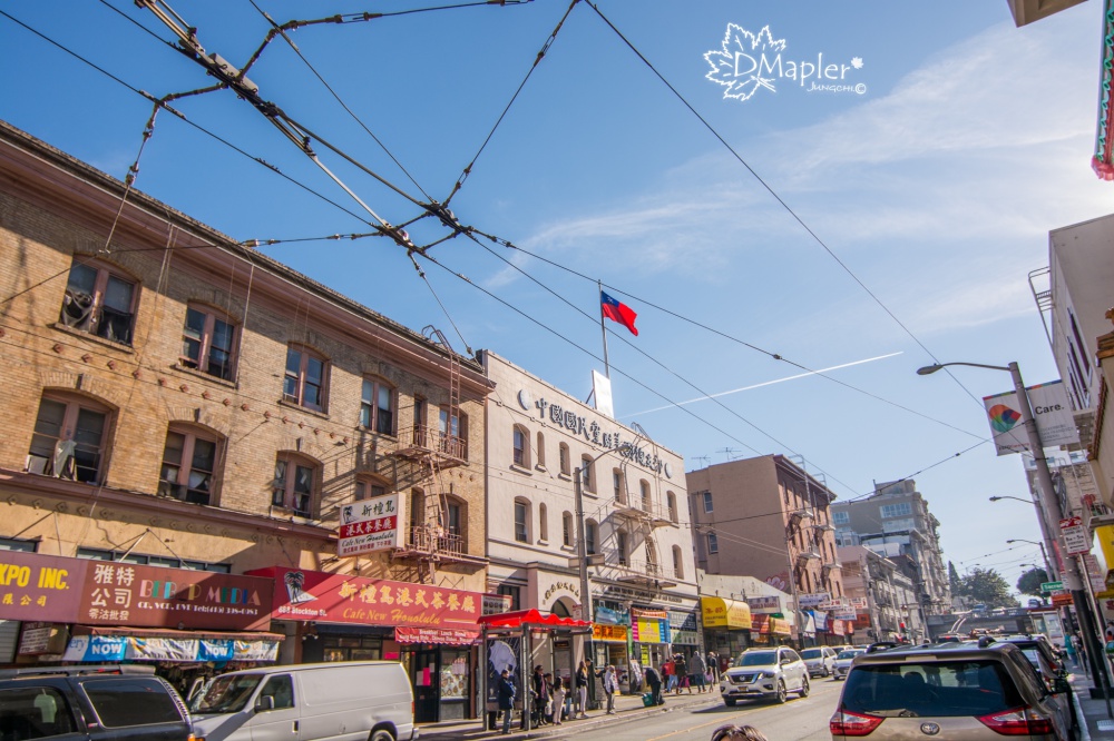 美國舊金山|唐人街中國城Chinatown|亞洲外第二大華人聚集地