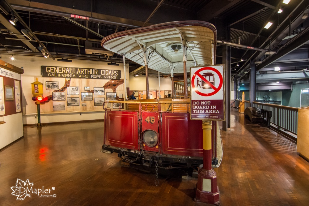 舊金山-必搭百年歷史叮噹車與纜車博物館