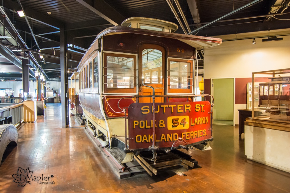 舊金山-必搭百年歷史叮噹車與纜車博物館