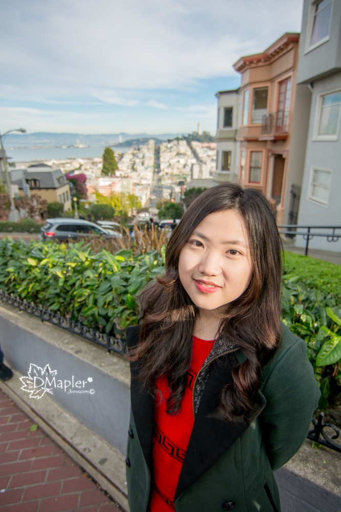 舊金山-九曲花街(Lombard Street) 倫巴底街