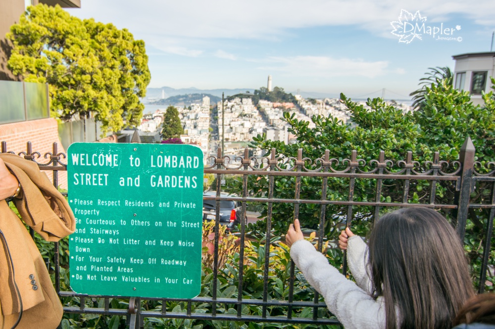 舊金山-九曲花街(Lombard Street) 倫巴底街