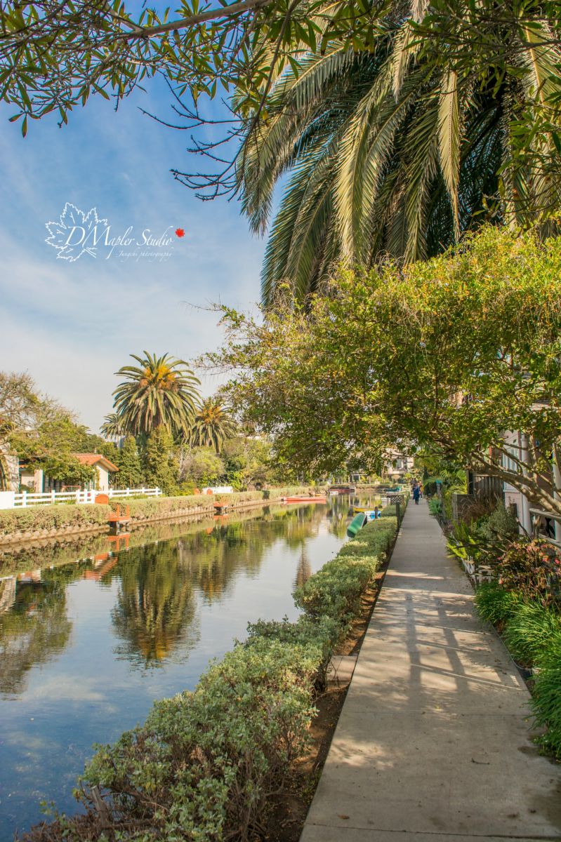 美國洛杉磯｜威尼斯運河區(Venice Canals)｜來搭個小船去鄰居家吧 - DMapler Studio 乘楓旅攝