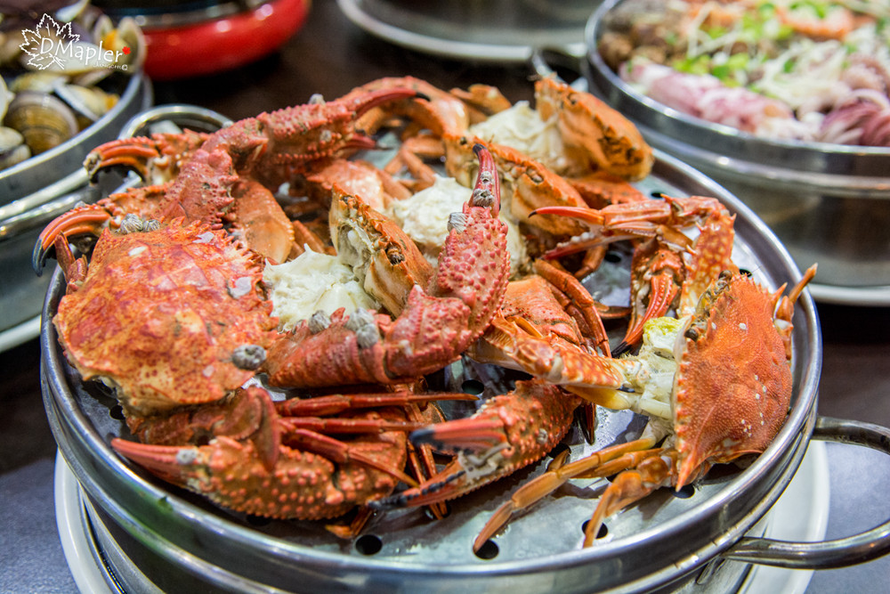 鮮蒸霸蒸氣海鮮塔-層層疊疊大口吃美味海鮮
