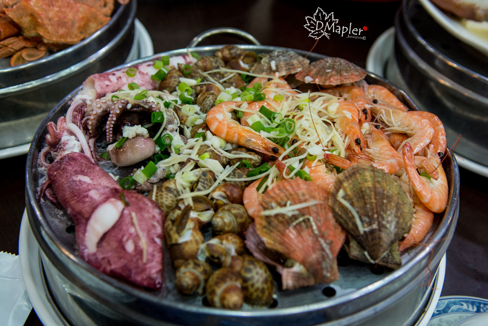 鮮蒸霸蒸氣海鮮塔-層層疊疊大口吃美味海鮮