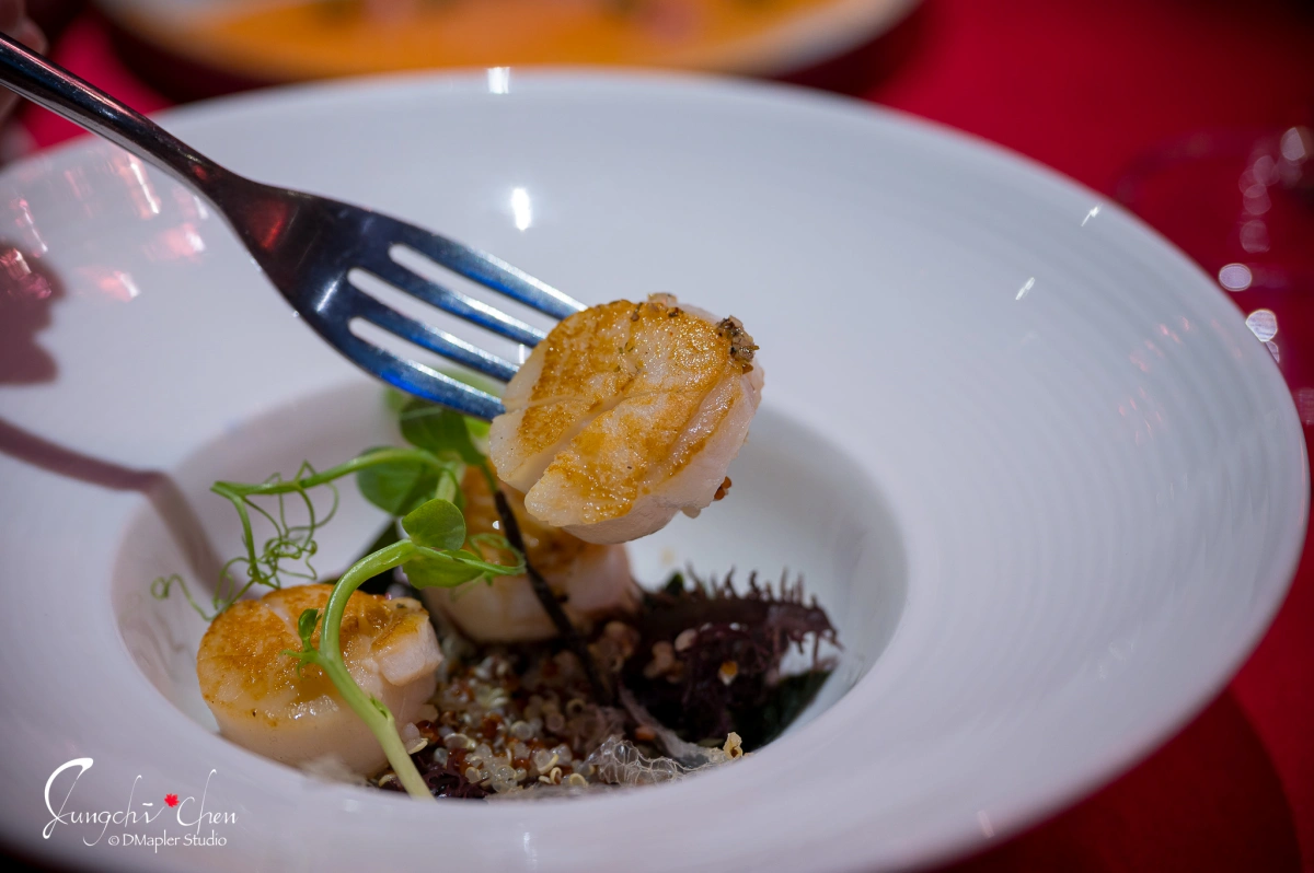 新統一傳統牛排 - 香煎干貝 Pan-Seared Scallops